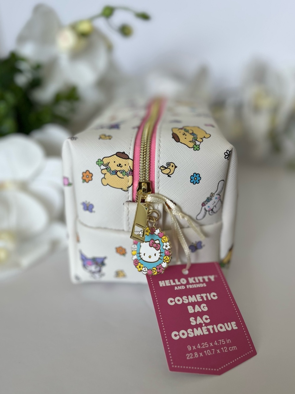 Sanrio Hello Kitty & Friends Pastel Character Toiletry & Cosmetic Bag